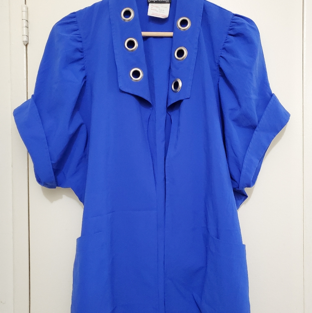 Vintage Joseph Ribkoff Blue Top - Picture 2 of 4